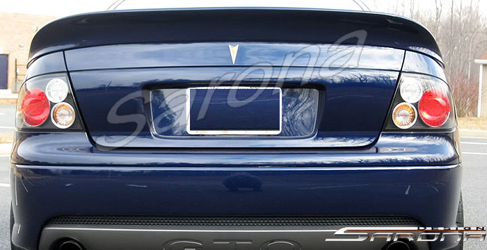 Custom Pontiac GTO Trunk Wing  Coupe (2004 - 2006) - $450.00 (Manufacturer Sarona, Part #PT-002-TW)